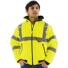 Majestic 75-1300-L, High Vis Waterproof Jacket w/ quilted liner , 75-1300/L